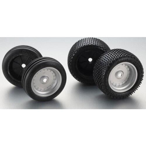 1/8 1/7 Tire set for 1/7 1/8 Off Road RC Desert Buggy Moonster Short Course Car scorpion XXL 4PCS