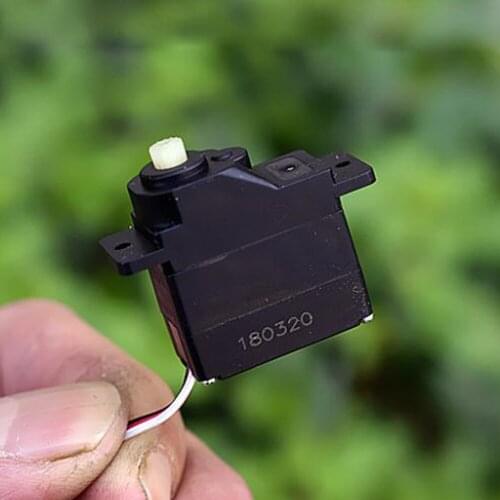 210 Degree Steering Gear 9g Micro Mini Servo Plastic Gear Three-wire Built-in Control Board Accessories for RC Aircraft Drone