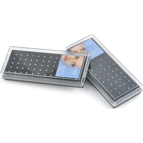 60pcs/set Punk Titanium Opal Stone Piercings Nostril Nose Ring Nose Studs Septum Ring Earring Gauges Earrings Piercing