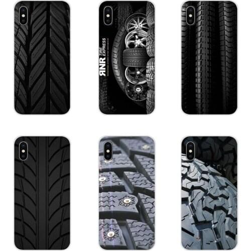 For Apple iPhone X XR XS 11Pro MAX 4S 5S 5C SE 6S 7 8 Plus ipod touch 5 6 Accessories Phone Shell Covers Cool Tire Tread wheel