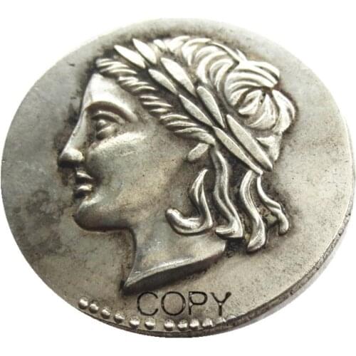 G(26) CARIA. Alabanda as Antiocheia 197BC Tetradrachm Ancient Silver Greek Silver Plated Copy Coin