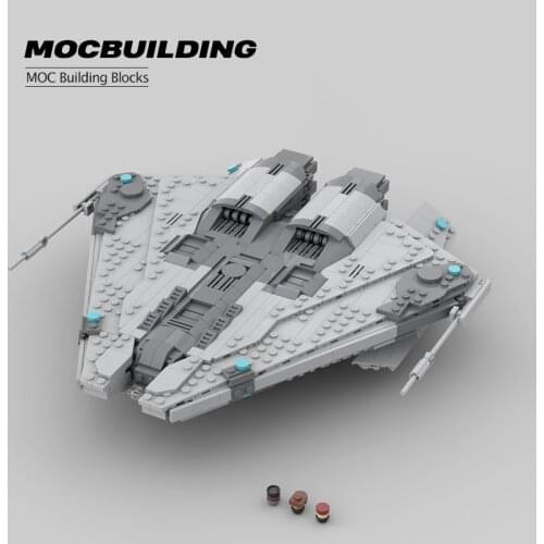 Puzzle building block Star space Wars krait MK2 nano assembly building block model childrens toy birthday gift set