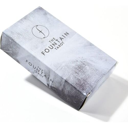 The Fountain Tarot: Illustrated Deck and 79 cards Tarot Deck cards read the mythic fate divination for fortune games