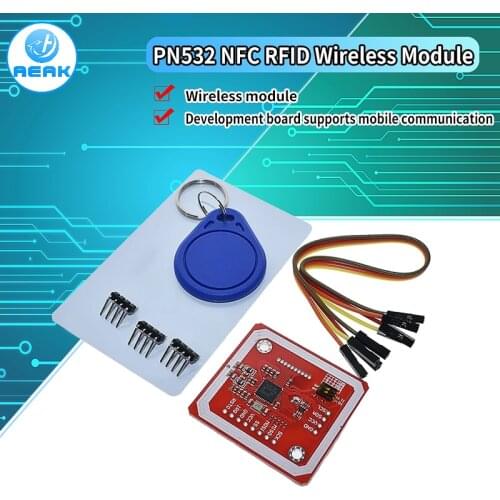 1Set PN532 NFC RFID Wireless Module V3 User Kits Reader Writer Mode IC S50 Card PCB Attenna I2C IIC SPI HSU For Arduino