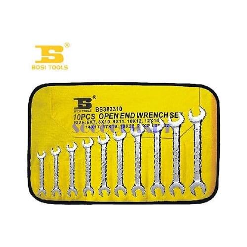 10 pcs Tightening Loosening Bolts Double Open Ended Wrench Tools 6mm-32mm