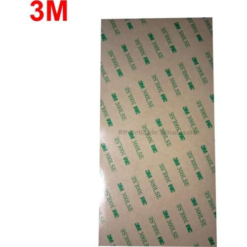 1x (10cm*20cm*6.7 mils) Die Cut Sticker, Original 3M 300LSE Super Strong Heavy Duty Double Coated Clear Tape Material