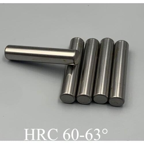 6mm 8mm 10mm OD 30mm 32mm 35mm 40mm 45mm 50mm Length HRC63 Bearing Steel Cylinder Needle Locating Roller Dowel Parallel Pin