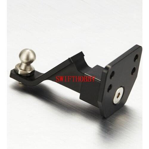 CNC Aluminum Tow Hook For Rear Bumper For 1/10 D90 Black