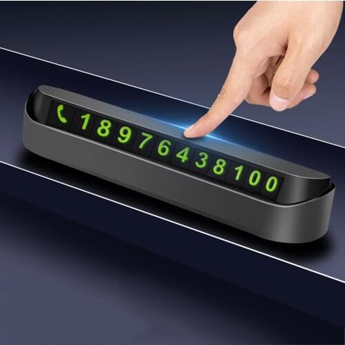 Car Parking Phone Number Card sticker Auto Accessories For VW Polo Golf 4 5 6 7 Beetle MK3 MK4 MK5 MK6 Bora CC Passat B6 B5