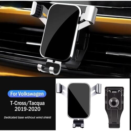 Car Mobile Phone Holder Mounts GPS Stand Navigation Bracket For Volkswagen VW Tcross T-Cross Tacqua 2019-2020 Car Accessories