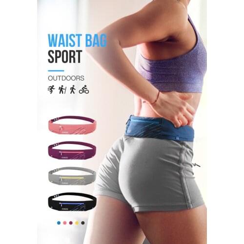 Aonijie W8105 Quick Dry Breathable Sports Waist Bag Belt Fanny Pack Pockets for Jogging Outdoor Running Fitness Gym Hiking