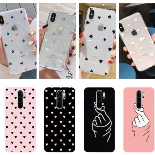 For Xiaomi 9T Pro Redmi K20 Note 7 8 Pro Case Phone Cases TPU Soft Silicone Cover For Bumper Redmi 7A Note8 Cases