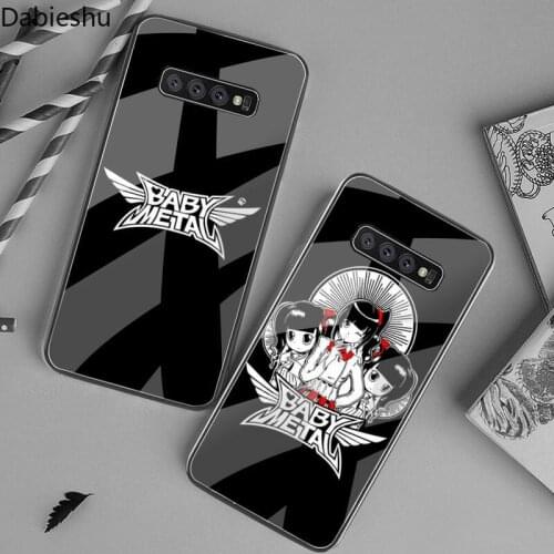 Babymetal Japanese girl idol metal band Phone Case Cover Tempered Glass For Samsung S20 Plus S7 S8 S9 S10 Plus Note 8 9 10 Plus