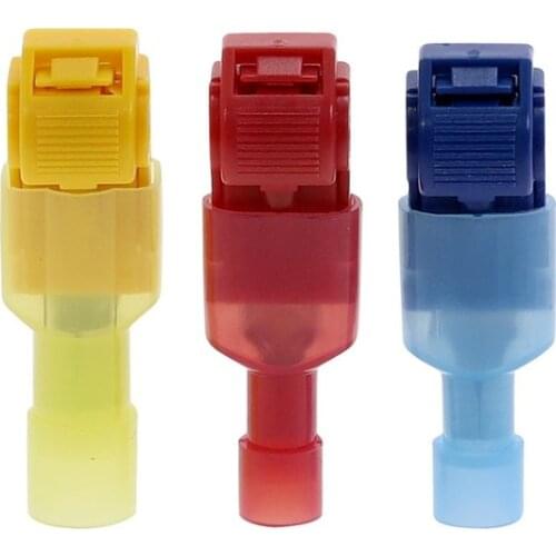 10/30/50PCS Quick Terminals Crimp Terminal Scotch Lock Splice Electrical Cable Connectors Ant Clips Crimp Wire termininals kit