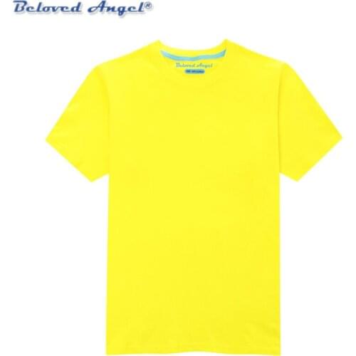 Baby Boys T Shirt for Summer Kids Boys Girls T-Shirts Clothes Cotton Toddler Tops Toddler Girl Shirts Yellow Black Red Blue