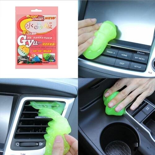 Car cleaning soft glue universal magic cleaning mud dust remover multi-functional air outlet car interior products
