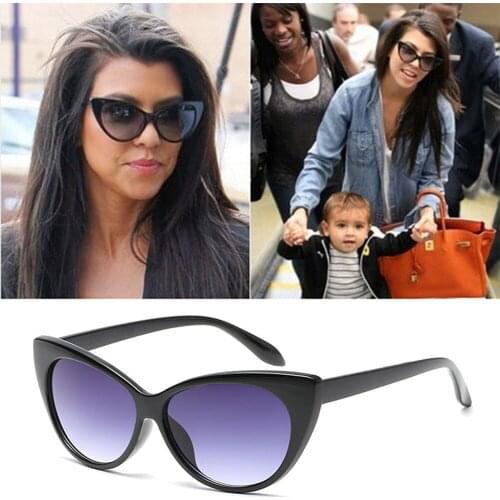 Fashion Cute Sexy Ladies Cat Eye Sunglasses Women Vintage Retro Small Triangular Cateye Glasses Female Oculos De Sol UV400