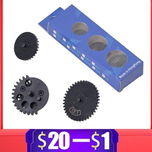For 9:1 13:1 16:1 18:1 32:1 100:200 Original Torque Speed Gear Set for Ver.2/3 M4 AEG Airsoft Gel Blaster Paintball Accessories