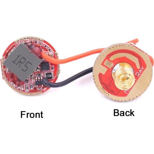 5 Mode Flashlight Driving Plate 22mm Circuit Board 2.8v-4.2V Constant Current Driver Board Accessory Cree XHP50 XHP50.2 6V LED