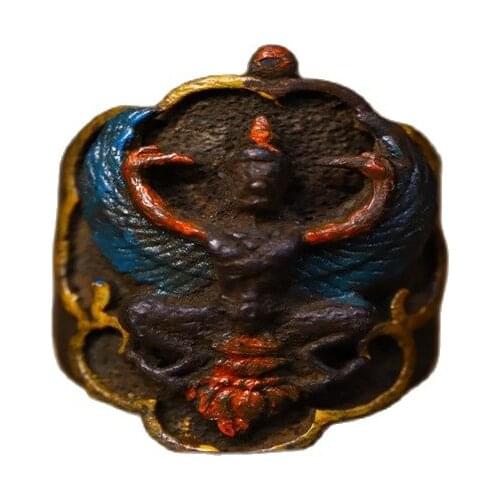 Early collection Nepal copper tire pure hand painted ring early Collection 9