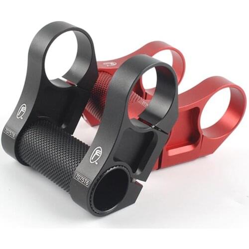 Adjustable double stem folding bike stem bmx stem riser CNC T-Tube 25.4 Transfer 31.8 bicycle handlebar stem extender