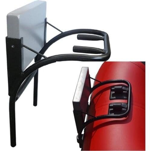 Rubber boat motor gasoline engine bracket inflatable boat kayak propeller electric outboard machine hanging plate fixed bracket