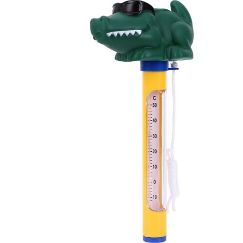 Floating Pool Thermometer Water Temperature Thermometers with String Shatter Resistant for Outdoor & Indoor Swimming Pools, Spas