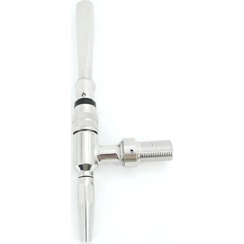 Wine Mouthpiece Beer Faucet, bier top tap, silver beer spout, Nitro coffee faucet