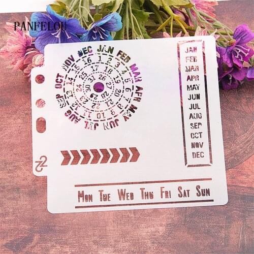 Time is a compass scrapbook stencils spray plastic mold shield DIY cake hollow Embellishment printing lace ruler valentine