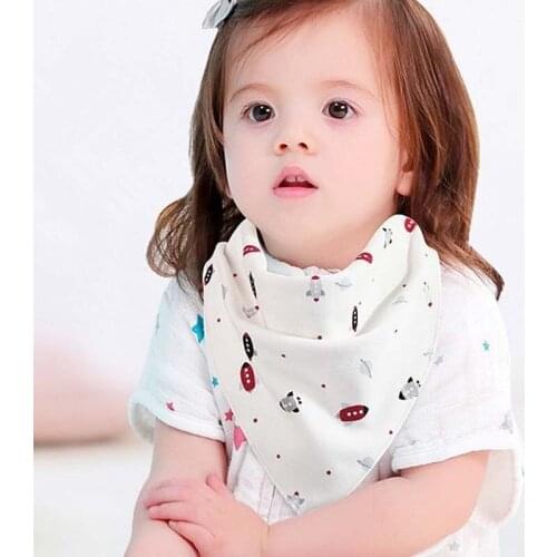 1Pcs Newborn Baby Bibs Cotton Baby Boy Girl Bavoir Bib Infantil Menina Baberos Bebes Bandana Bib Apron Babies Towel Headwear