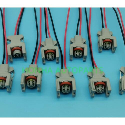 2 Pin 2/5/10/20/50/100 pcs Auto fuel injector Waterproof connector 2P spray nozzle/oil atomizer plug 240PC024S8014 car plug