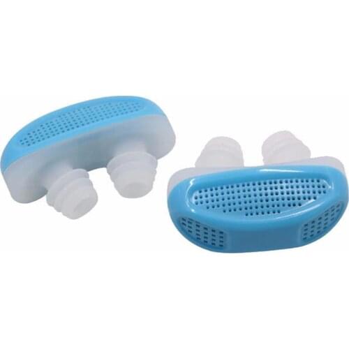 2 in 1 Health Anti Snoring & Air Purifier Relieve Nasal Congestion Snoring Devices Ventilation Anti-snoring Nose Clip Tool