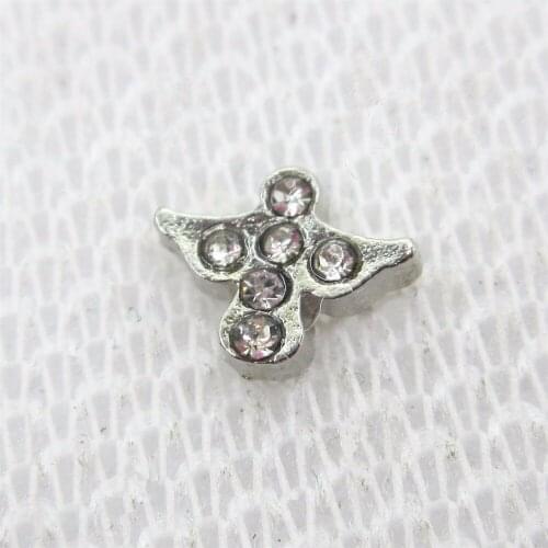 20pcs/lot Crystal pigeon dove bird of peace Floating Charms Living Glass Memory Lockets Floating Charm DIY Jewelry wholesale