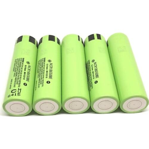 5pcs/lot New Original For Panasonic 18650 NCR18650BE 3200mah 3.7v Li-ion Battery Rechargeable Lithium Batteries Cell For e-cigs