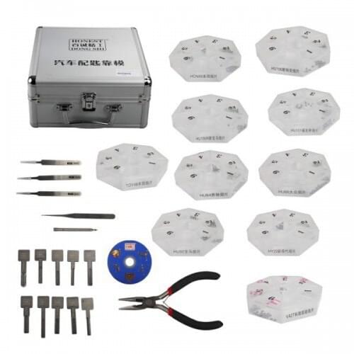 Auto Gear Modeing Key for locksmiths