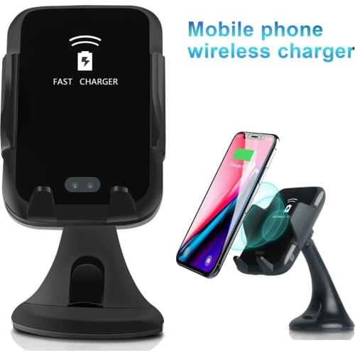 Wireless Smart Sensor Car Charger Air Vent Automatic Clamping Phone Holder Rack Car Charger Phone Stand Holders Car Accessories