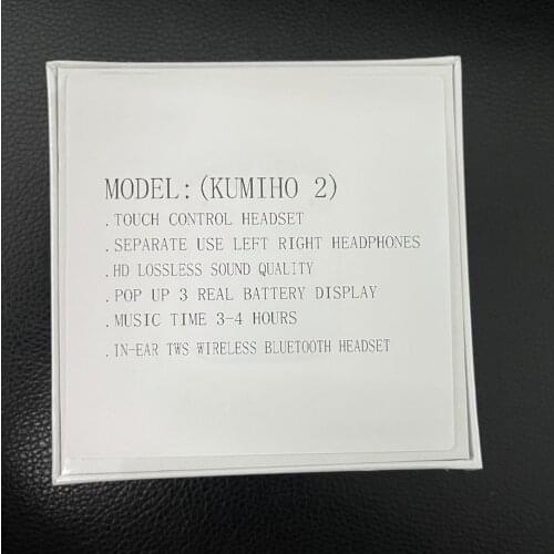 KUMIHO 2 TWS Bluetooth Headset Earbuds Wireless Headset tws