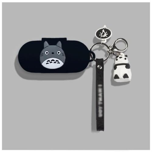 For Huawei Freebuds 3i / Flypods 3 / Freebuds Lite Wireless Bluetooth Earphone Case with keychain Panda Protect silicone case