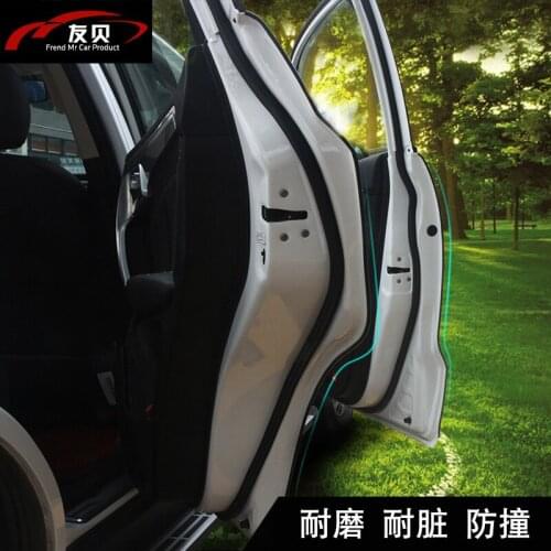 For Hyundai IX35 2018 2019 Car bumper door door seal strip stealth bumper strip door scratch strip body rub strip protection