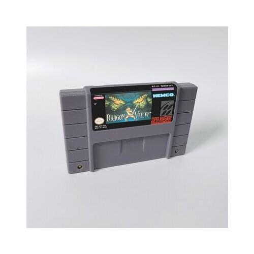 Dragon View - RPG Game Card US Version English Language Battery Save 16 bit game cartidge