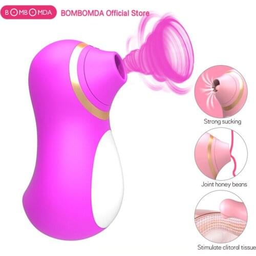 Clitoris Sucker Dildo Vibrator Sex Toys for Women Vagina Clit Stimulator Sex Oral Licking Blowjob Tongue Erotic Toys For Adults