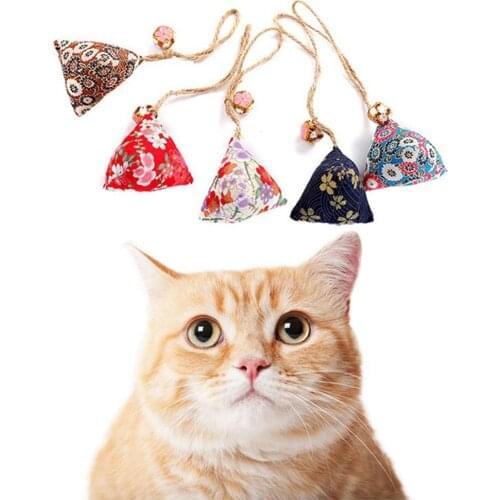 Pet Cat Toys 1 Pcs Catnip Toys With Small Bell Pet Interactive Japanese Style Toy Teaser Cat Supplies