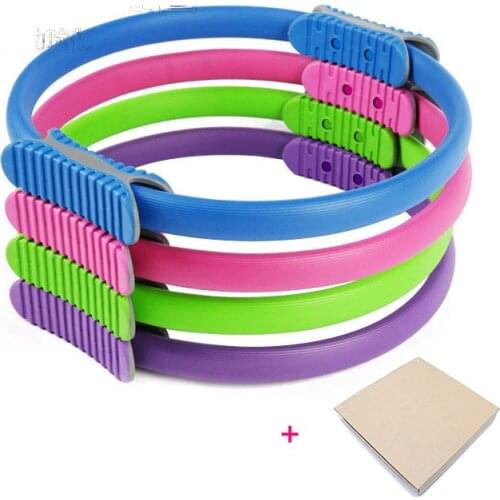 Professional Yoga Circle Pilates Sport Magic Ring Women Fitness Kinetic Resistance Circle Gym Workout Pilates Accessories