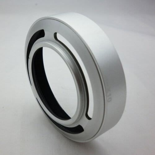 LH-JX10 X10 Metal Lens Hood 52mm Metal Filter Adapter Ring For Fujifilm FinePix X10 X20 X30