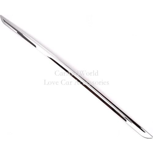 Tailgate Rear Door Bottom Cover For Toyota RAV4 2014 2015 2016 2018 Stainless Steel Back Tail Door Molding Trims Car Accessories