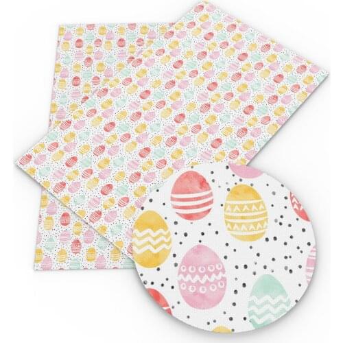 20*33cm Easter Faux Synthetic Leather Fabric For Bow-knot Bags Wallet Earring Phone Case Scrapbook DIY,1Yc16114