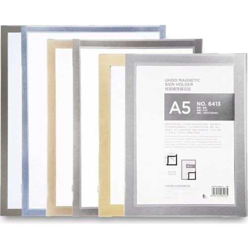 Plastic PVC Poster Picture Paper Display Holder Frame A5 A3 A4 Store Advertisement Promotion Sign Frame