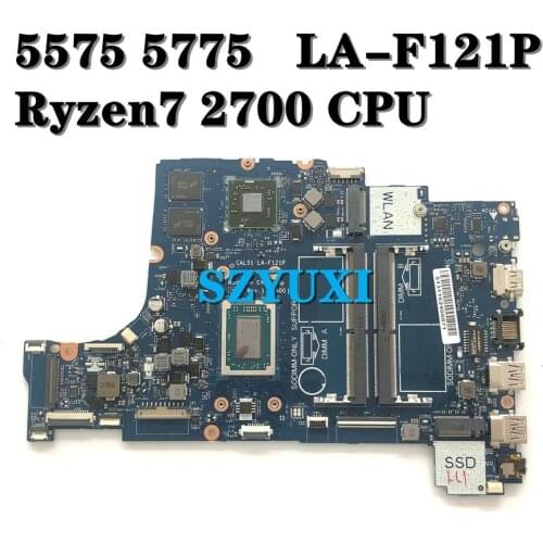 Ryzen7 2700 FOR DELL Inspiron 5575 5775 Motherboard CAL51 LA-F121P R7 M460(2GB) CN-0P34C9 P34C9 Mainboard 100%tested
