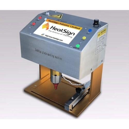 CNC Machine High Speed Dot Peen Metal Tag Marking Machine Easy use Metal Plate Stamping Engraving equipment