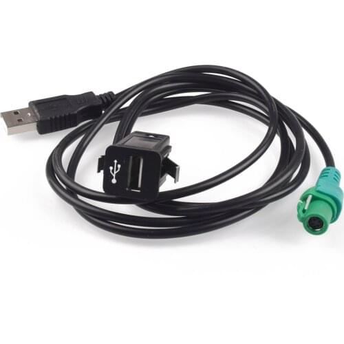 USB Audio Cable Adapter CD Player Radio Wire Cable for BMW E60 E85 F10 F30 F20 CD Changer Stereo
